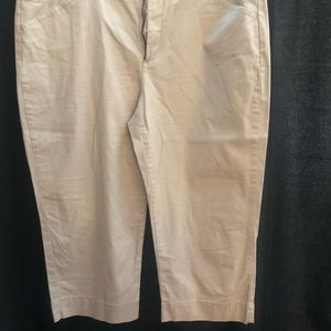 Bandolino Maureen wide leg cropped pants